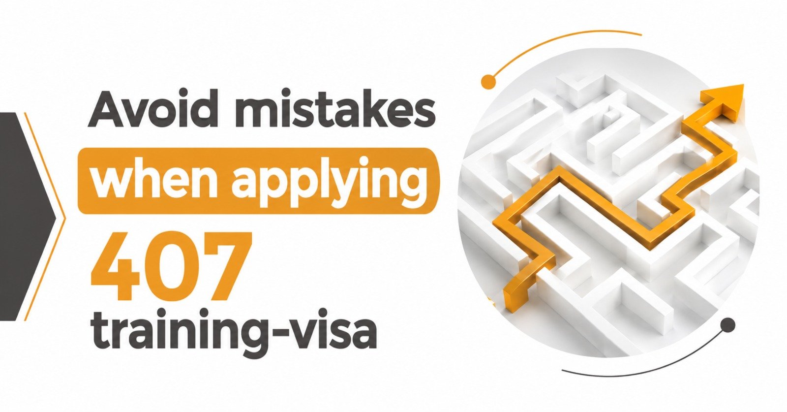 avoid mistakes when applying for 407 training visa Australia